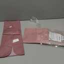 4 Pack Long Sleeve Bib, Reusable Bib with Catch-all Pocket (Pink)