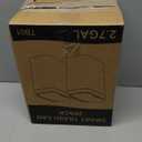 2 Pack 2.7 Gal Bathroom Trash Can with Lid, Automatic Trash Can Small Smart Garbage Can Touchless, Slim Motion Sensor Waterproof Plastic Trash Bins for Bedroom Office Kitchen Toilet Black