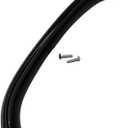 Replacement Microwave Door Handle 5304477398  Compatible with Frigidaire Microwave Parts. Fits Models FFMV162LSA, FFMV162LBA, CFMV162LMA, CFMV162LBA, FFMV162LMA, CFMV162LSA, CFMV152CLBA, and More.