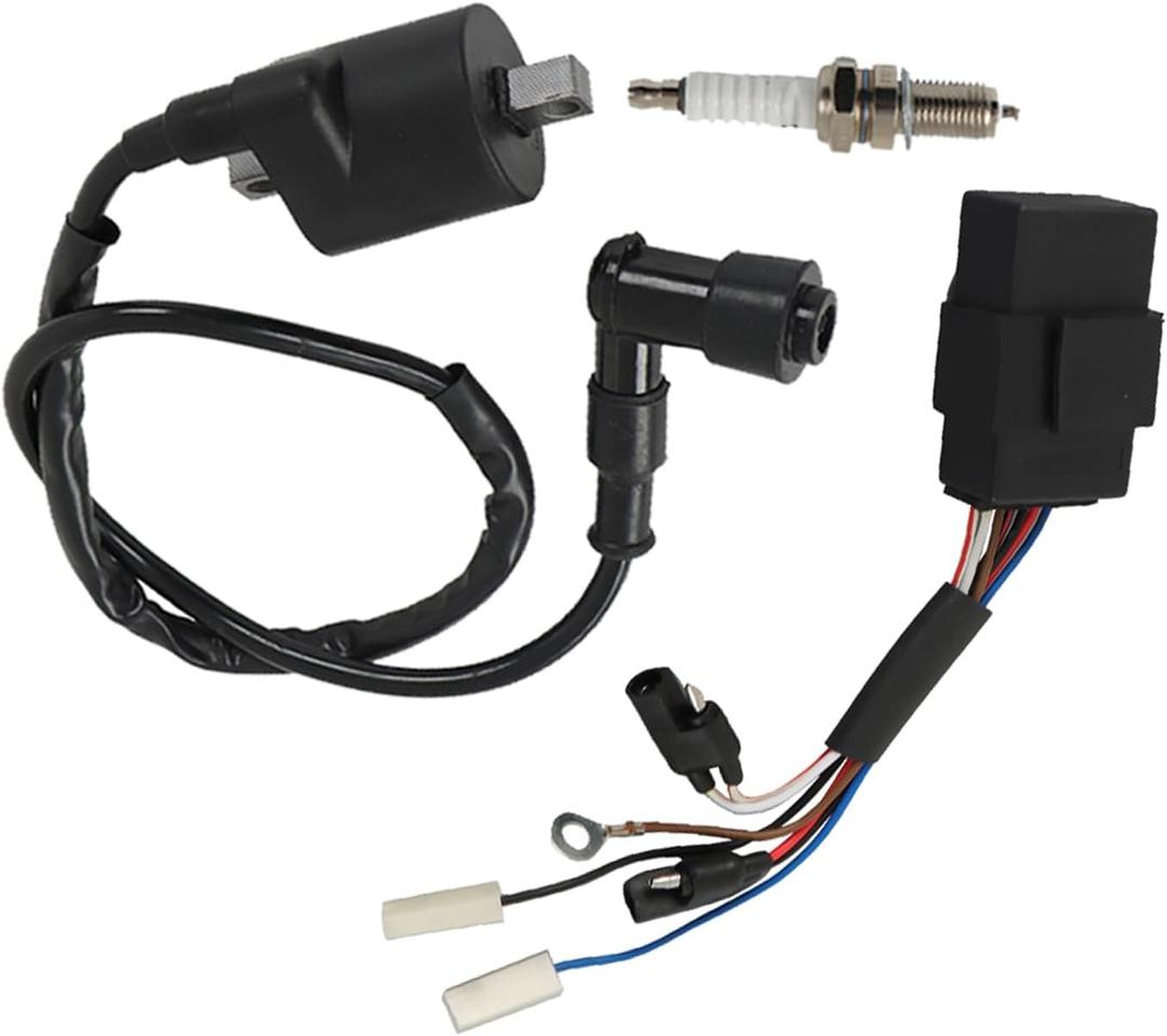 WFLNHB Ignition Coil Spark Plug CDI Box Replacement for Polaris Xplorer 400 1998-2002 Replacement for 3083923