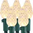 Brizled Gentle Twinkle C5 Christmas Lights, 33ft 100 LED Christmas String Lights, Connectable 120V Warm White Xmas Tree Light Indoor Outdoor Twinkle Xmas Light for Tree Home Holiday Wedding Decor