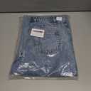 Girls Straight Leg Bootcut Ripped Baggy Jeans for 8-12 Y Old - Adjustable Stretch Waist Pull Up 5 Pockets Washed Denim Pants