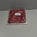 Aolesy Men's Gym Shorts Linerless & Liner - 5" Quick Dry Workout Running Shorts with Zip Pockets Sports Athletic Shorts Red L