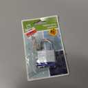 Lock Outdoor Padlocks, Laminated keyed Padlock, 1-9/16 in Wide Body, Padlock Set with Keys (1Pack)