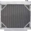 Aluminum Radiator Replacement for 1983-1994 Ford F150 F250 F350 F59 Diesel 6.9L 7.3L V8 Core Cooling Radiators 1984 1985 1986 1987 1988 1989 1990 1991 1992 1993