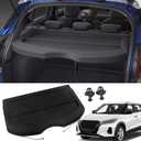 for Nissan Kicks Cargo Cover 2024 2018 2019 2020 2021 2022 2023 for Nissan Kicks Accessories Rear Trunk Shade Non-Retractable Trunk Cover Rear Parcel Shelf Finisher(NOT FIT 2025 New Kicks)