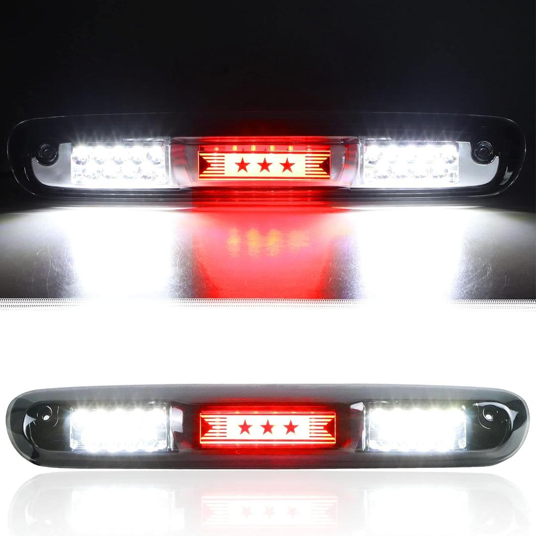 Tresound LED Third 3rd Brake Light for 2007-2013 Chevy Silverado GMC Sierra 1500 2500 3500 HD Classic, Rear Cargo Lamp High Mount Stop light