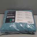 LuxClub 5 PC Split King Sheet Set, Breathable Luxury Bed Sheets, Deep Pockets 18" Eco Friendly Wrinkle Free Cooling Sheets Machine Washable Hotel Bedding Silky Soft - Teal Split King