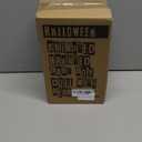 Halloween Animatronic 10-inch Creepy Boy Doll, Halloween Animated Decorations with Sound-Activated Spooky Sound, Light Up Eyes, Scary Move, Haunted House Holiday Decor Horror Prop for Indoor, Outdoor