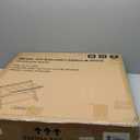 Fully Assembled Walnut Luggage Racks Set of 2, Bamboo 26.77" Luggage Rack Stand for Guest Room, 5 Nylon Straps, Foldable Suitcase Stand with Storage Shelf for Bedroom Hotel, Holds up to 165 Lbs