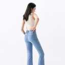Baggy Jeans for Woman High Waisted Loose Straight Leg Wide Leg Denim Jean Womens Boyfriend Y2K Pants Trendy (Blue)