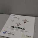 Art3d 10-Sheet Peel and Stick Backsplash Tile for Kitchen - 1212 Stick on Wall Tile for Kitchen Bathroom Countertop Living Room, Warm White with Black Grout