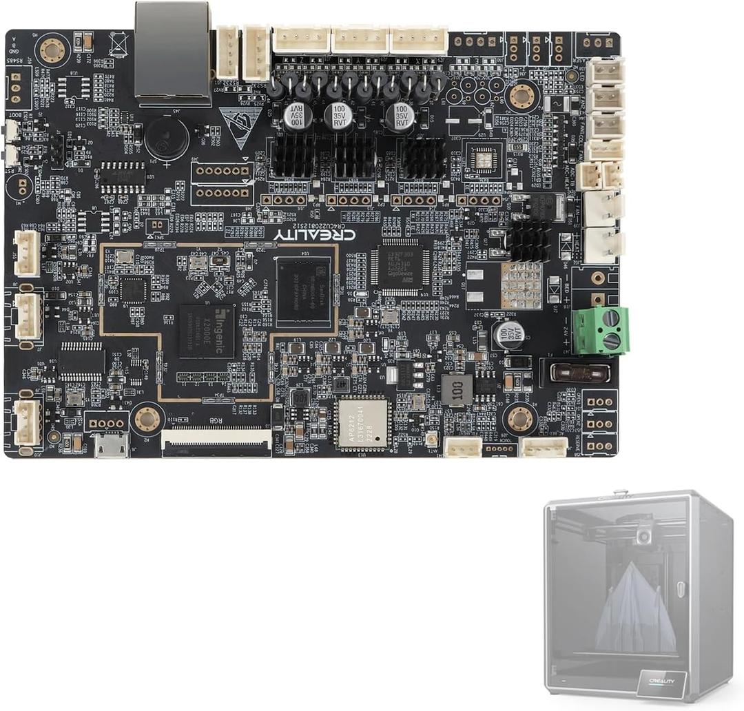 Creality K1 Max Silent Mainboard 3D Printer Silent Mainboard, Mute Mainrboard Kit_CR4CU220812S12_32_TMC2209_X2000E