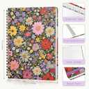 5 x 2026 Planner, Weekly and Monthly Calendar Planner Book, Jan 2026 - Dec 2026, Planning Agenda for Desk Accessories and School Supplies - A5 (6.3'' x 8.5'') (Flower Field)