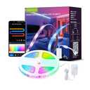 RGB+IC LED Strip Lights, Smart Bluetooth LED Light for Bedroom, Color Changing LED Strips with 44 Scene Modes(6.6ft)