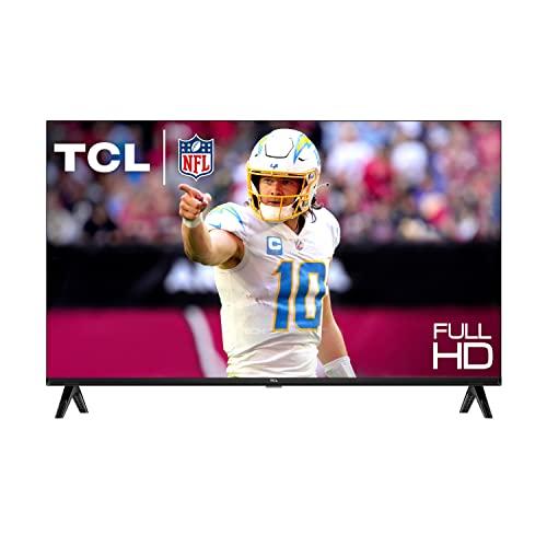 TCL 40-Inch Class S3 1080p LED Smart TV with Google TV (40S350G, 2023 Model), Google Assistant Built-in with Voice Remote, Compatible with Alexa, Streaming FHD Television