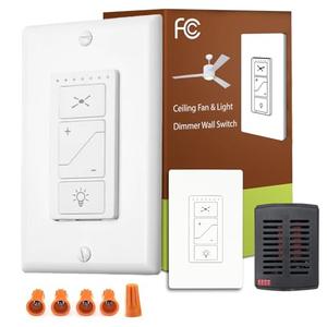Ceiling Fan Remote Control Kit, Universal Ceiling Fan Remote Control Kit, Ceiling Fan Wall Switch UC9050T, UC 9050T, Compatible with Hunter Hampton Bay