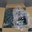 C9 Christmas Lights Outdoor with 100 Spring Clips 65FT 100 LED, C9 String Lights Waterproof Connectable Commercial Grade for Outside House Roof Patio Garden Yard Outdoor Christmas Decorations, White