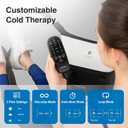 CF-2 Lightweight Cold Therapy Machine with Programmable Timer, Ice Therapy Machine for Knee After Surgery, 9QT Knee Cryotherapy Post Surgery, Lightweight ACL Cryotherapy Pain Relief System
