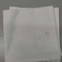 Cotton Pillow Covers with Zipper White Pillow Covers 16 X 16 in. Set of 2 - No Inserts - Living Room, Bed, Sofa, Couch - Boho Home Decor - Throw Cushion Cover/Pillowcases