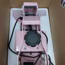 VEVOR Hat Heat Press Machine, with 4pcs Interchangeable Platens, Precise Temperature and Time Control, Hat Press for HTV Iron On and Sublimation Projects, for Caps, Headbands, Cuffs, Face Masks, Pink