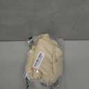 Household Essentials Stow Away® Tabletop Ironing Board Cover, 100% Cotton Cover with Nanomax® Coating, Thick Fiber Pad, One-Piece Cover with Bungee Cord Binding, Stain and Scratch-Resistant, Natural