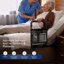 HOMEAL Bed Rails for Elderly Adults Safety, Portable Bed Assist Rails, Short