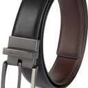 Kenneth Cole REACTION Men's 2-in-1 Reversible Dress Belt (Brown, S)