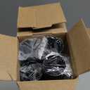 Supforce Closet Rods for Hanging Clothes, 17 to 69 Inches Stepless Adjustable Metal Closet Rod, 1.3 Inches Heavy Duty Clothes Hanging Rod for Closet Wardrobes Laundry RV, Black