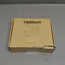 Ultra Thin Flat Extension Cord 10 FT, TESSAN Small Flat Plug Power Strip with 3 USB Charger (1 USB C), 3 Outlets Desk Charging Station, 10 Feet Long Slim Plug for Travel, Dorm Room, Office Essentials (Gray)