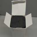 shouwuhho 8 Pack Furniture Risers Adjustable Bed Risers Heavy Duty Lifts Height 1", Square Stackable Bed Risers 1, 2 or 3 Inch for Desk Leg Table Couch Sofa Chair Bed Frame Legs Dorm, Black