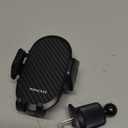 Miracase Phone Holders for Your Car with Metal Hook Clip, Air Vent Cell Phone Stand Car Mount, Universal Automobile Cradle for Garmin GPS Fit iPhone Android and All Smartphones, Dark Black (1 Pack)