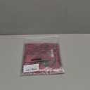 eshion Women Satin Nightgowns Short Sleeve Silk Sleepwear V Neck Boyfriend Casual Dresses with Chest Pocket, S, Red