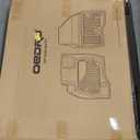 OEDRO Upgraded Floor Mats Fit for 2012-2018 Dodge Ram 1500/2500/3500 Crew Cab, 2019-2024 Dodge Ram 1500 Classic Crew Cab, TPE All-Weather, 1st and 2nd Row: Full Set Liners, Black