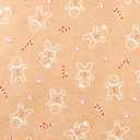 The Gift Wrap Company 58-191635 Gingerbread Holiday Flat Gift Wrapping Paper Sheet Set, 30" x 23", Tan Multicolor, 3 Pieces