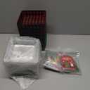 Yaomiao 50 Pcs Christmas Charcuterie Boxes with Ropes Cards, Christmas Food Box with Clear Lids, Disposable Paper Bakery Square Dessert Containers for Xmas Party Favor Cookie Cake Sandwich (Plaid)