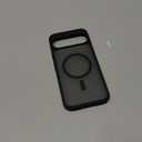 TORRAS Magnetic Shockproof for Google Pixel 10 Pro XL Case, Strong Magnet fit for MagSafe, 12FT Mil-Grade Protection, Slim Translucent Matte Case for Pixel 10 Pro XL with Multi-Color Buttons, Black