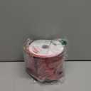 2.5" Red Velvet Gold Glitter Backing Wired Ribbon 10 Yards for Christmas Wedding Wreath Gift Wrapping Home Dcor DIY