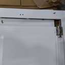 Large Dog Door for Sliding Glass Door,Openable Pet Door for Sliding Glass DoorsAll-Metal Framed & Panel & Lock,Adjustable 75 7/8" to 81" Slider Height -Large