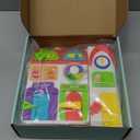 Toddler Toys for 1-2 Year Old Boy, Musical Montessori Busy Board, Early Educational Toy for Toddlers 1-3, Motor Skills Developmental Toy for 12-18 Month Age, Birthday Gift for 1+ Year Old Boy Girl (Multi)