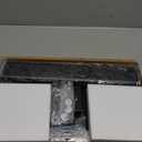 TVON Universal TV Stand Base, Swivel Table Top TV Stand for 20-43 inch TVs/Monitors with 4 Level Height Adjustment and Tempered Glass Base, Holds up to 88 Lbs, VESA 200x200mm