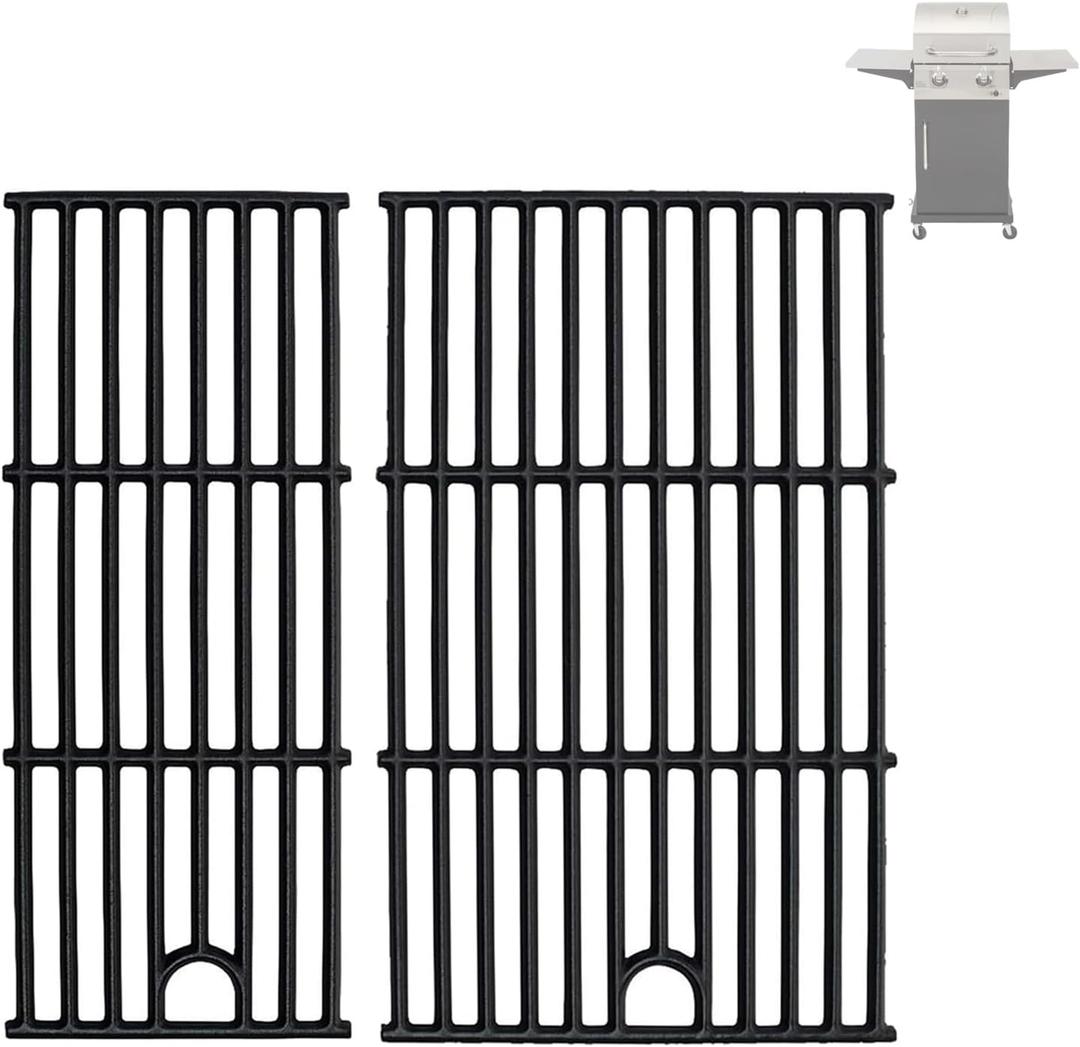 BQMAX 17 Inch Grill Grate for Charbroil Performance 2 Burner 463660421 463655621 463630422 463630021 G426-0005-W1 G426-0004-W1, Cooking Grate for Charbroil Grill Replacement Parts 2 Burner