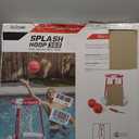 GoSports Splash Hoop 360 Floating Pool Basketball Game - Choose Red or Blue - Includes Hoop, 2 Balls and Pump, 20" x 20" x 22"