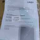 LINSY Accent Chair with Ottoman, Modern Barrel Chair Small Armchair Reading Chair with Footrest, Comfy Round Arms Chair for Living Room Bedroom Reading Room, Velvet, Yellow