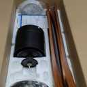 Ceiling Fans with Lights and Remote 52 Inch, Flush Mount, 3 Wood Blades, DC Motor, Timer, Dimmable, Indoor Outdoor Modern Low Profile LED Ceiling Fan for Bedroom, Living Room, Kitchen, Patio