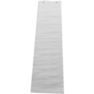 AKOAK 100 Pcs/Set 13 x 13cm/5.1 x 5.1inch Disposable White Waterproof Umbrella Cover - Thick, Long, Automatic, Machine Dedicated