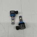 Marsauto H11/H8/H9 Bulbs, 30000LM Super Bright, 1:1 MINI Design H11 Bulbs, 3 MIN Plug and Play, Non-Polarity Fog Bulbs, 60000+ HRS Ligespan, IP68, Pack of 2