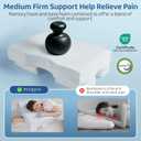 Side Sleeper Pillow with Arm Hole - Adjustable Shoulder Pillow for Side Sleepers, Memory Foam Pillow Provides Support & Reduces arm Pressure, Cooling Arm Pillows, Rotator Cuff Pain Relief