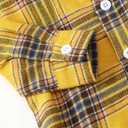 XUANHAO Toddler Boy Clothes Infant Baby Boy Outfits 12 18 24 Months 2T 3T 4T 5T Hoodie Jeans Pants Set Fall Winter Clothing (Yellow Plaid)