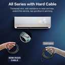 Dual Lens Endoscope Camera with Light Borescope Inspection Camera with 8+1 Adjustable LED Lights 1980P IP68 Waterproof with 16.5ft Semi Rigid Snake Camera for iPhone iPad Android Phone